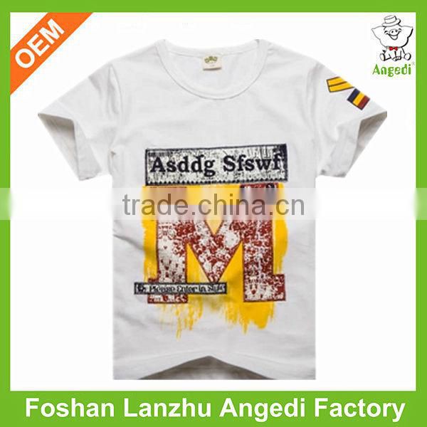 custom unisex Election campaign or sport team photo printing 100%cotton t shirts