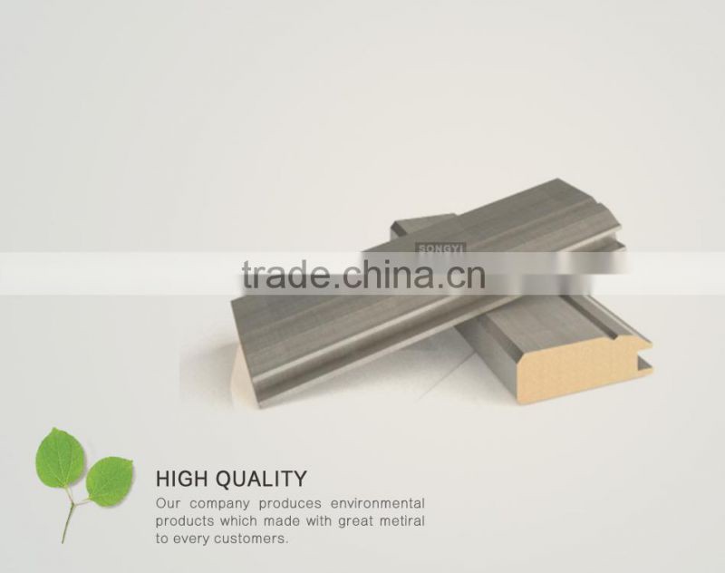 TV background wall decoration wall decoration frame ceiling line