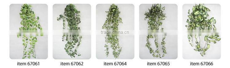 50CM Ivy artificial green leaves making wall hanging green vine