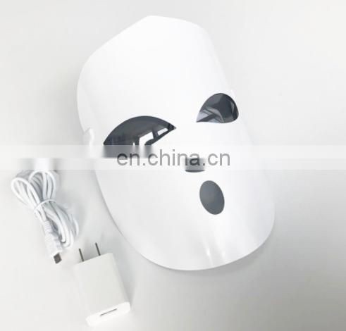 Best LED Light Therapy Face Mask With 3 Color Lights For Anti-aging Skin Adjustment