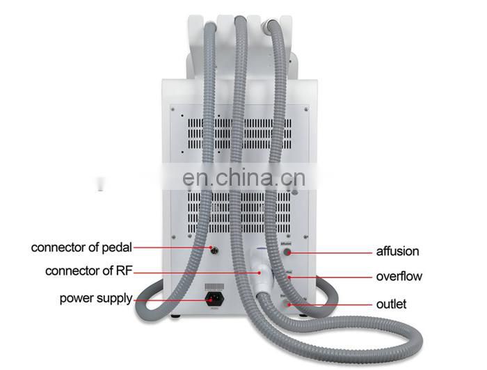 Multifunctional 3 in 1 RF Elight Laser Hair Removal Machine Portable Nd Yag Laser OPT SHR Hair Remover Machine