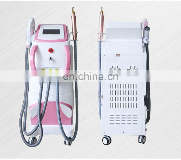 3 In 1 Multifunction Elight Shr IPL OPT +Alexandrite 755nm Picosecond Laser + RF Laser Hair Rremoval/ 360 Magneto Optical System