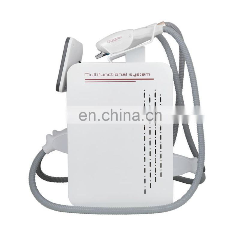 Factory wholesale 3 in 1 Portable Nd Yag Laser OPT SHR Hair Remover Machine Multifunctional RF Laser skin care Machine