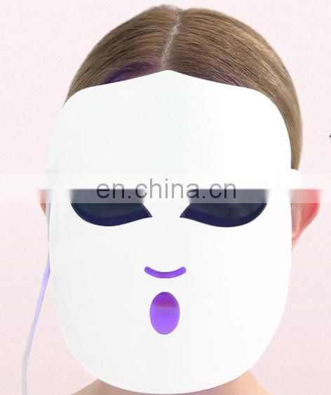 Best LED Light Therapy Face Mask With 3 Color Lights For Anti-aging Skin Adjustment