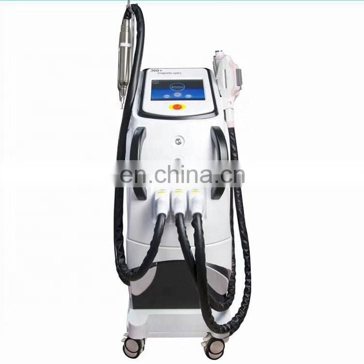 High-Power Laser Eyebrow Removal Tattoo Hair Removal Machine +360 Magneto Optic SHR
