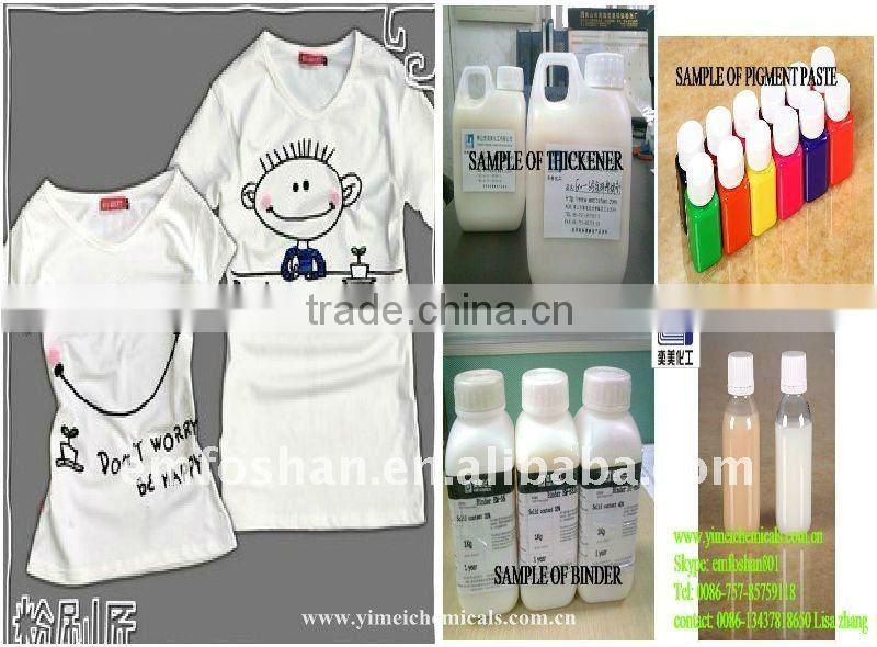 (YIMEI) Coating emulsion binder for chemical pigment printing
