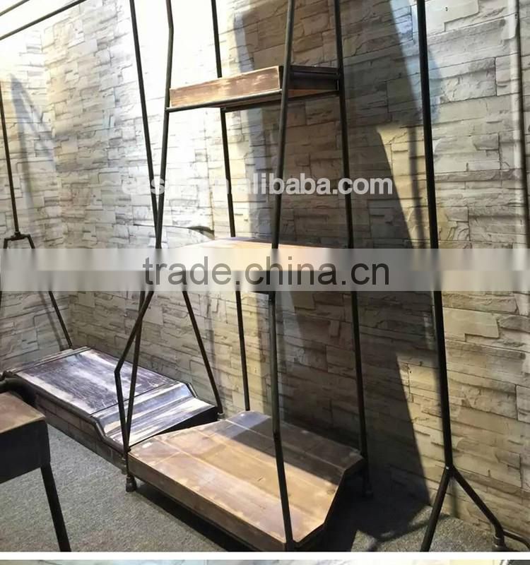 OEM metal garment hanging stand/cloth hanger stand rack