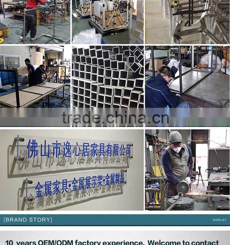 Metal removable dress rack for retail store OEM