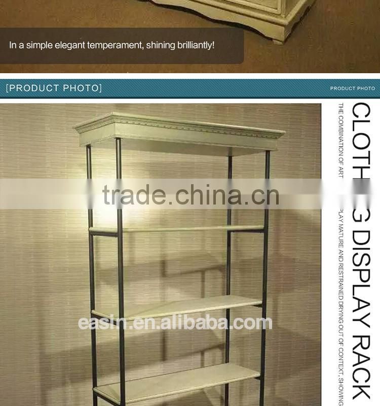 Clothing store shelf/wooden shoe display for retail store