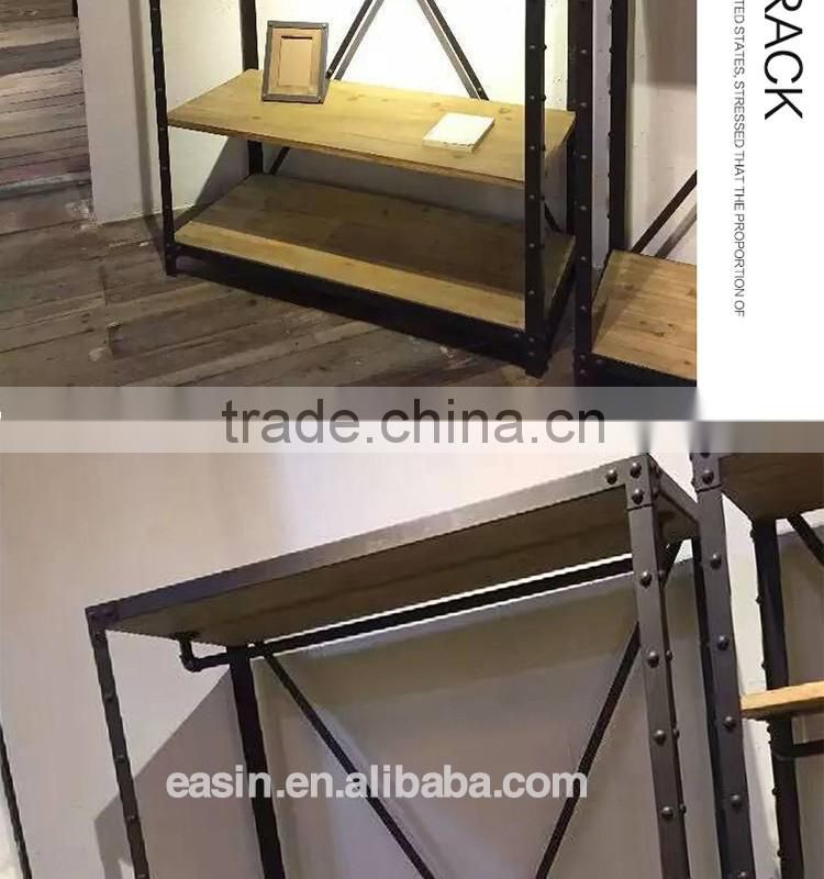 OEM metal coat clothes hanger stand for shopping mall