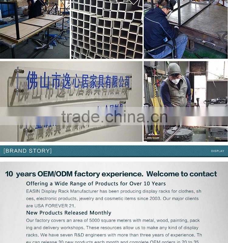 Metal garment hanging stand/cloth hanger stand rack