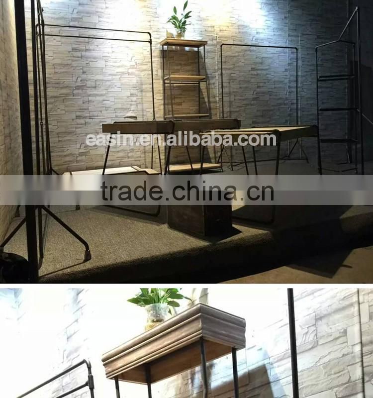 OEM metal garment hanging stand/cloth hanger stand rack