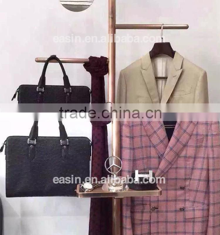 OEM metal coat clothes hanger stand for Men's clothes/shoes and hats display racks