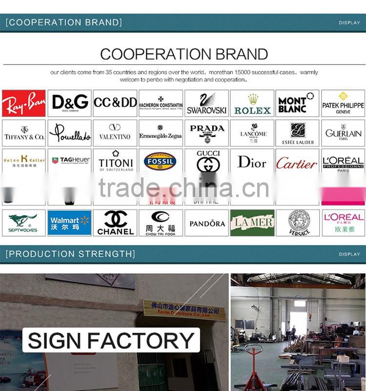 Metal woman clothing store display racks for retail store