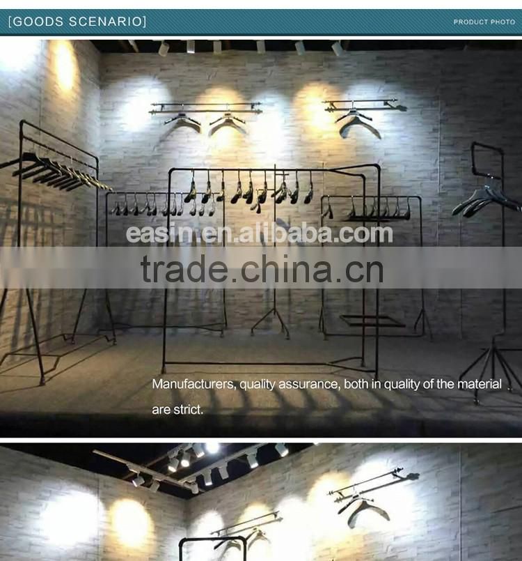 OEM metal garment hanging stand/cloth hanger stand rack