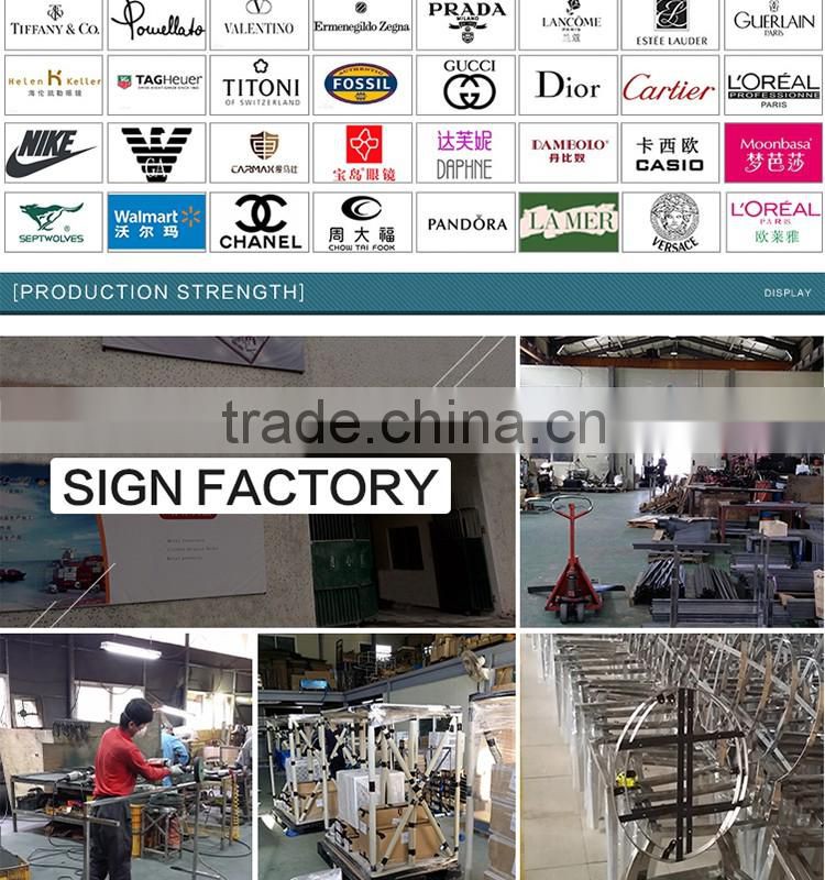 Marble stainless steel PVD yellow gold plated shoes counter /shoe display racks