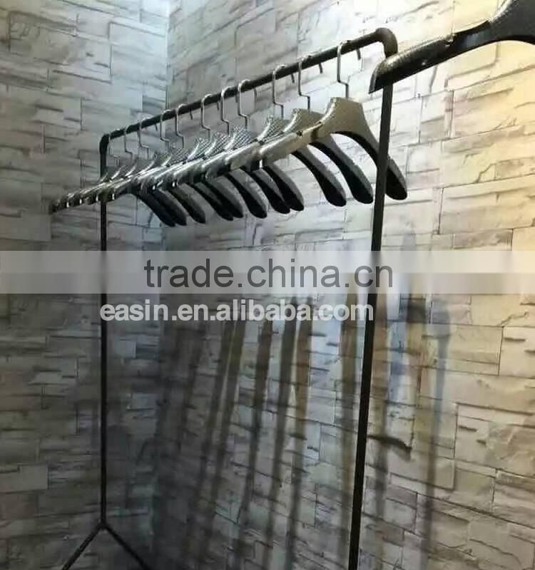 OEM metal garment hanging stand/cloth hanger stand rack