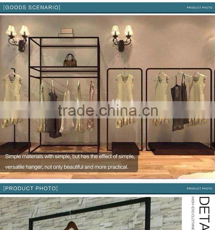 Metal removable dress rack for retail store OEM