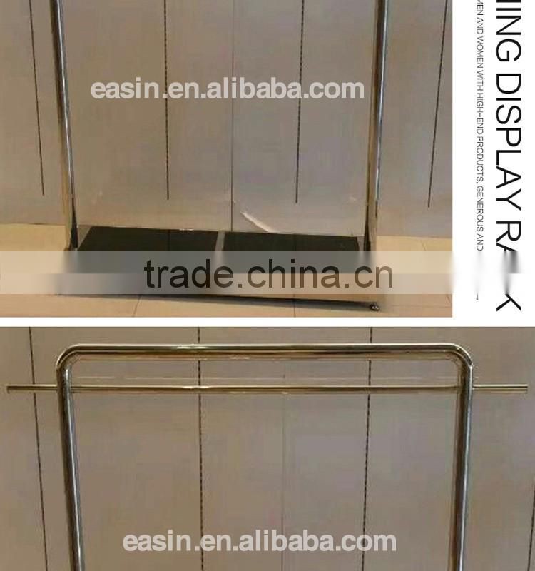 Metal garment hanging stand/cloth hanger stand rack