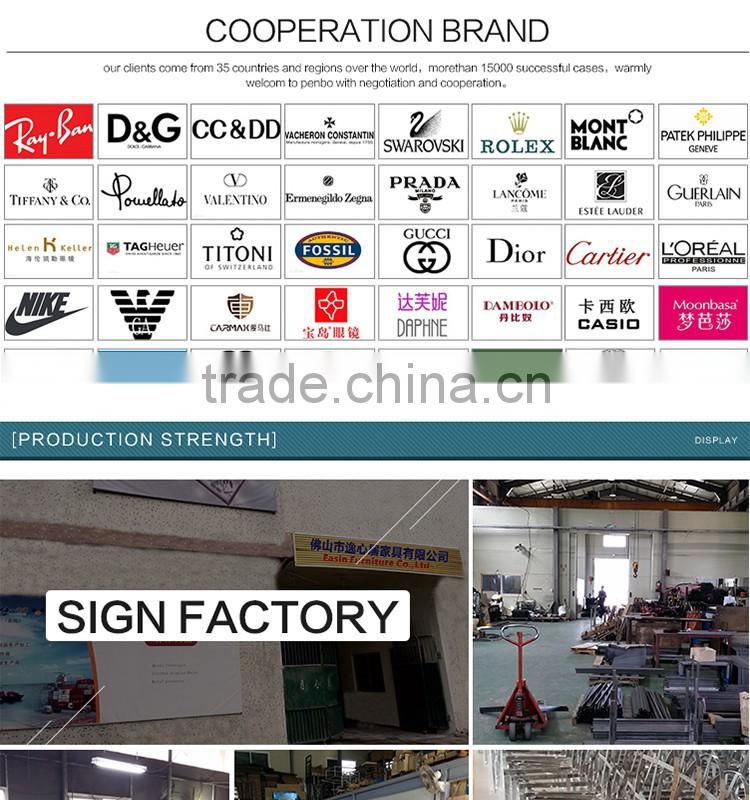 OEM metal clothing display racks for clothes shop