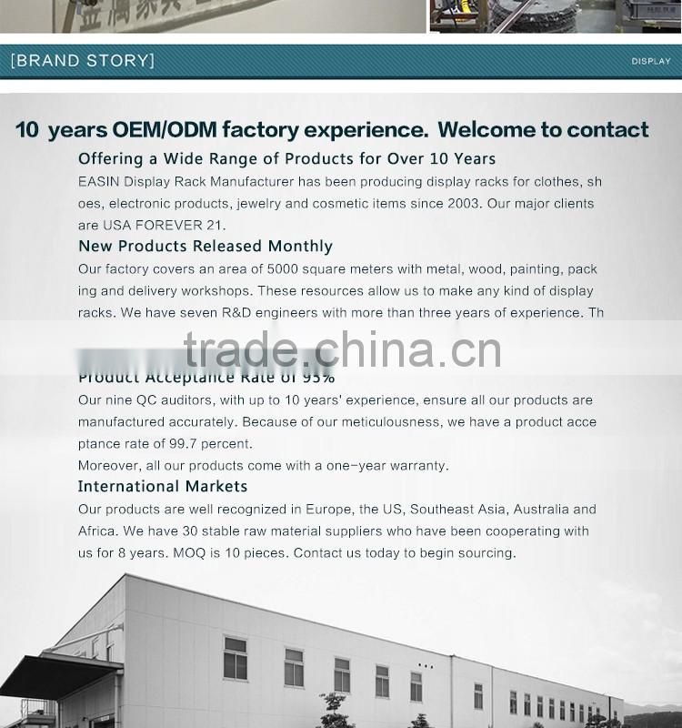 Clothing store shelf/wooden shoe display for retail store