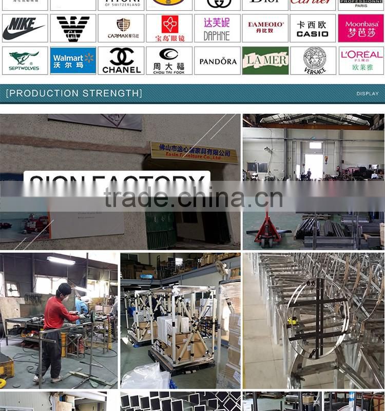 Metal garment hanging stand/cloth hanger stand rack