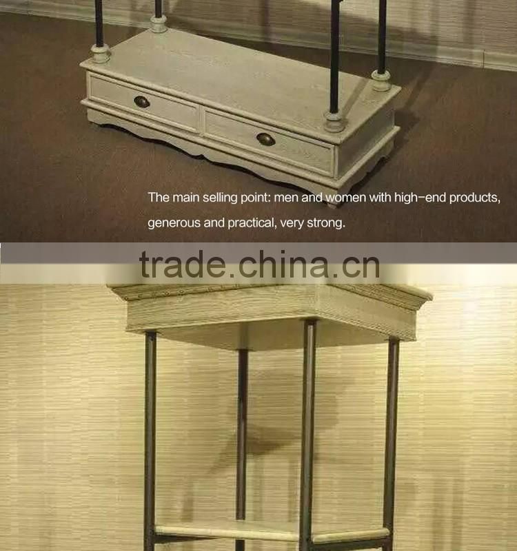 Clothing store shelf/wooden shoe display for retail store