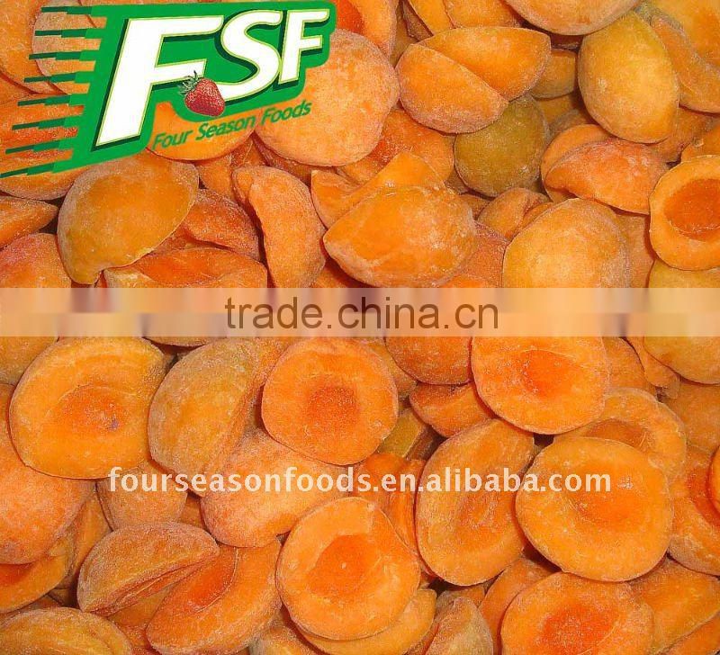 IQF apricot halves&dices