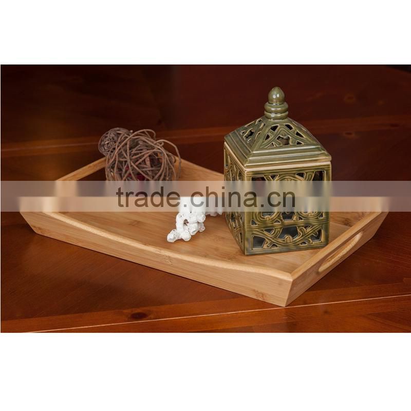 Attractive price new type tray with handle / serving tray with handle