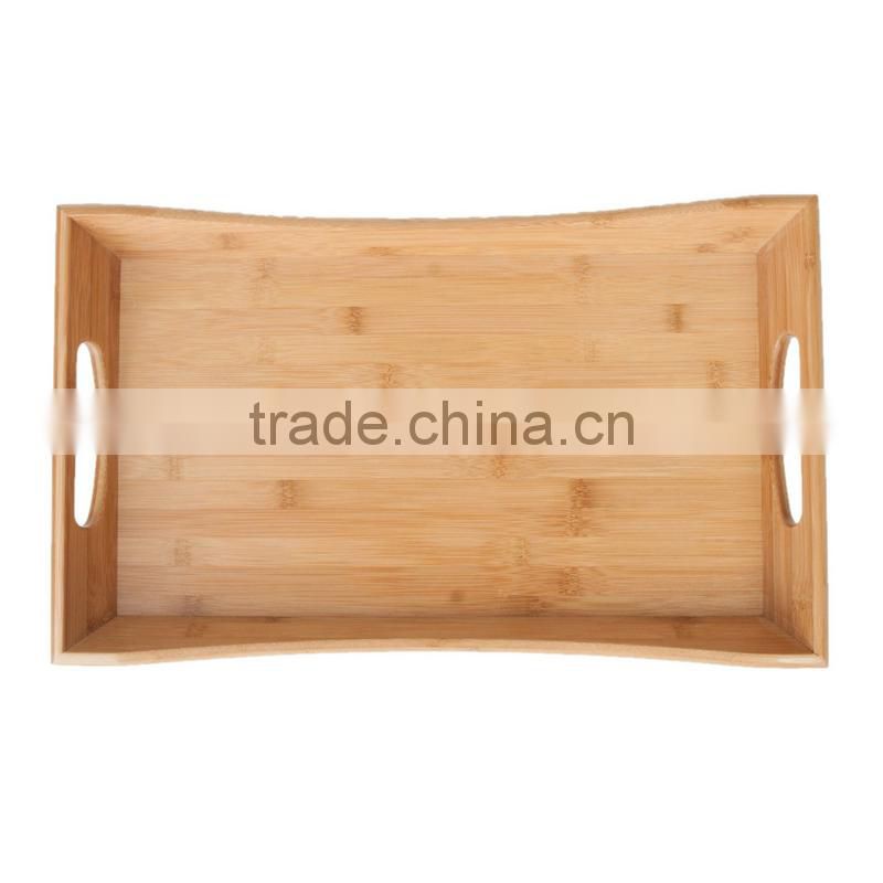 Attractive price new type tray with handle / serving tray with handle
