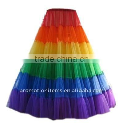 OEM red black girls petticoat,wholesale parent-child tutus,adult crinoline petticoat skirt for women