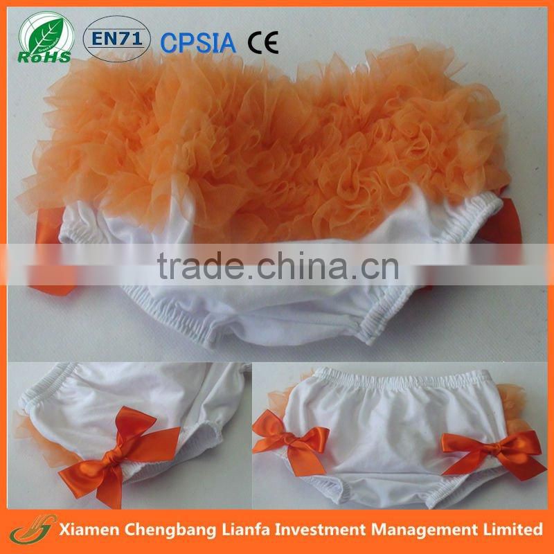 Hotsales pretty and latest baby bloomers ,high quality bloomer