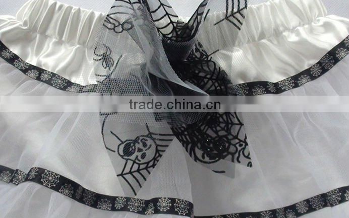 HALLOWEEN party dress, spider net tutu, net pettiskirt