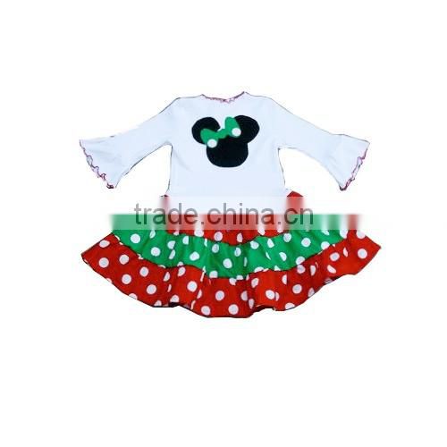 2016 long ruffle flower dress ,girl fall fluffy pettiskirt clothing fashion girls' dress