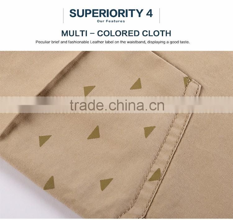 LEIBEN MEN CASUAL CARGO SHORTS