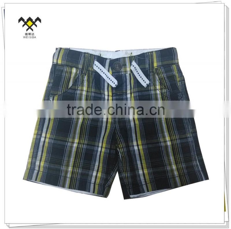 2016 summer lattice boys beach shorts