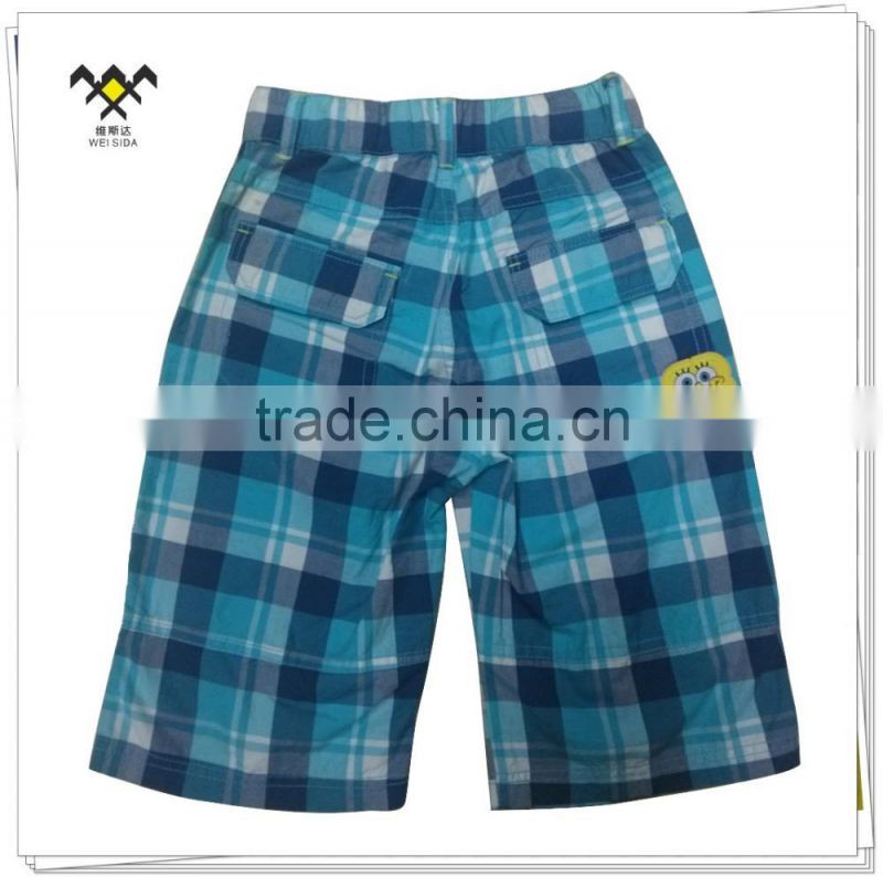 2016 China made plain 3/4 boys short pants
