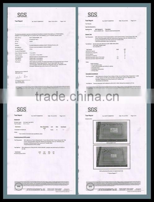 Eco-friendly bamboo bathroom accessory set/bath accessory/bath accessory set with 4 pieces