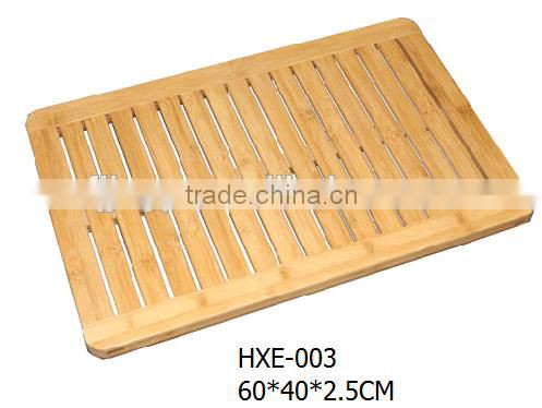 Moistureproof Anti-skidding Teak Bamboo Bath Floor Mat