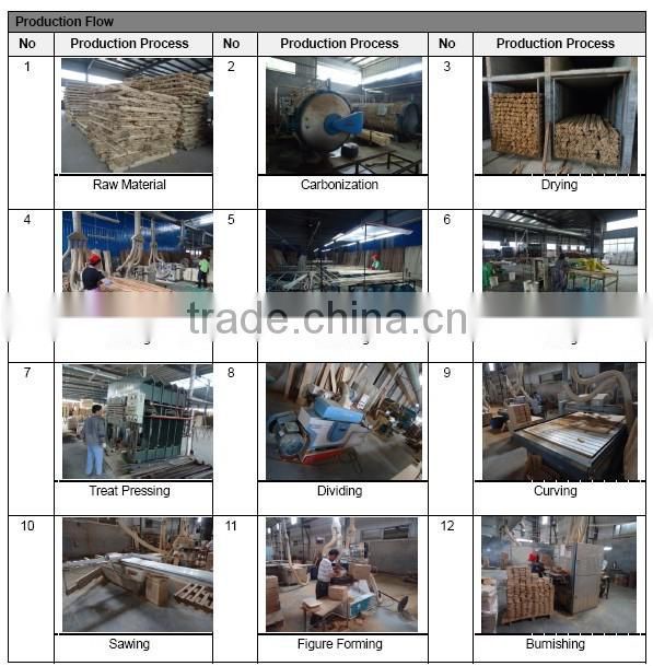 Solid Bamboo Wood Toilet Seat