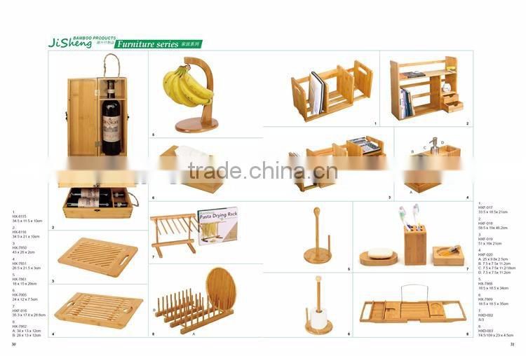 China Wholesales 100% Moso Natural Bamboo Bathtub Shower Caddy