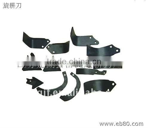 Cultivator rotary tiller blade, tractor parts, s-tine, spring, disc harrow, mower blade, break shovel, cutter, plow point