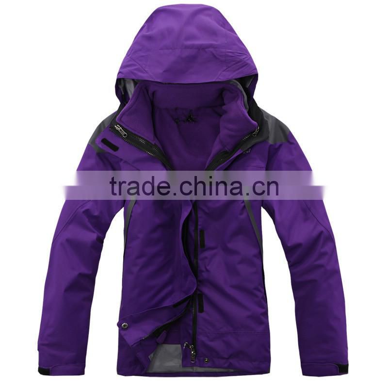 3 in 1 Blue designer european fashion winter coats