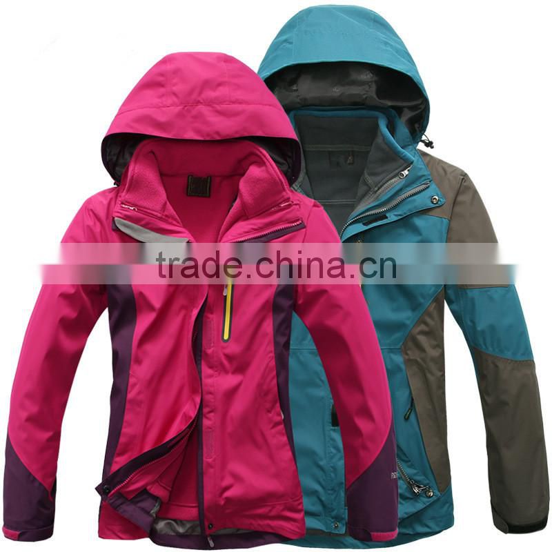 Waterproof 3 in 1 mens designer winter coats