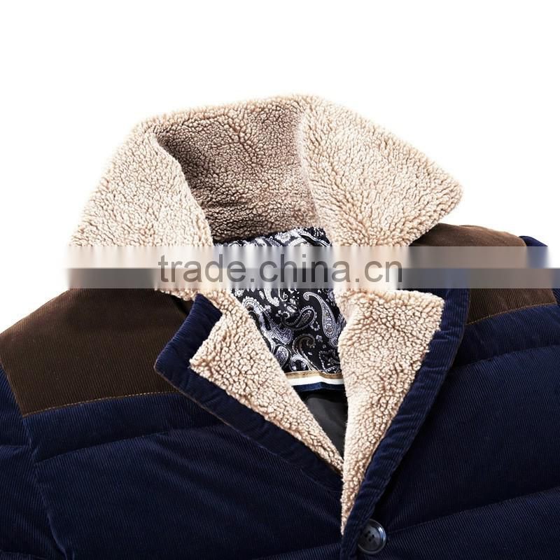 Navy Down Active Men Winter Jacket