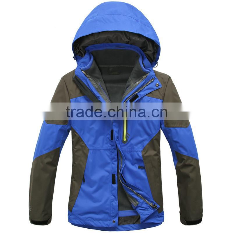 Waterproof 3 in 1 mens designer winter coats