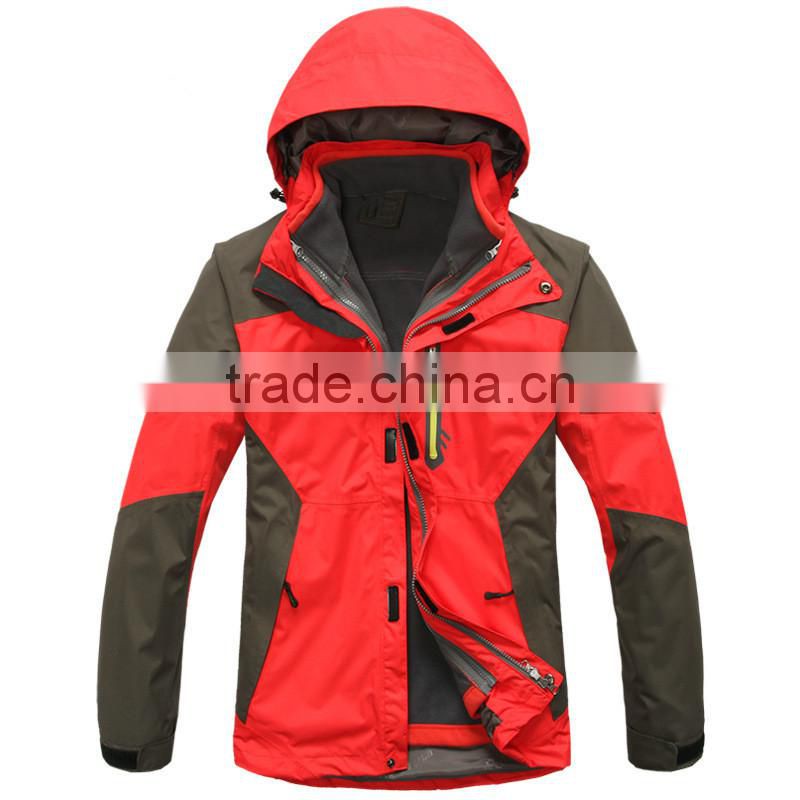 Waterproof 3 in 1 mens designer winter coats