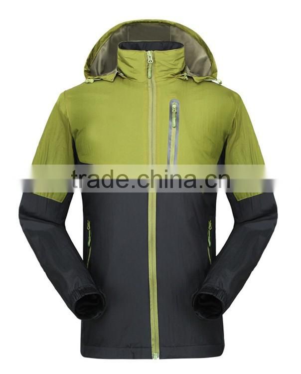 2016 Custom Fleece Lined Nylon Jackets wholesale blank