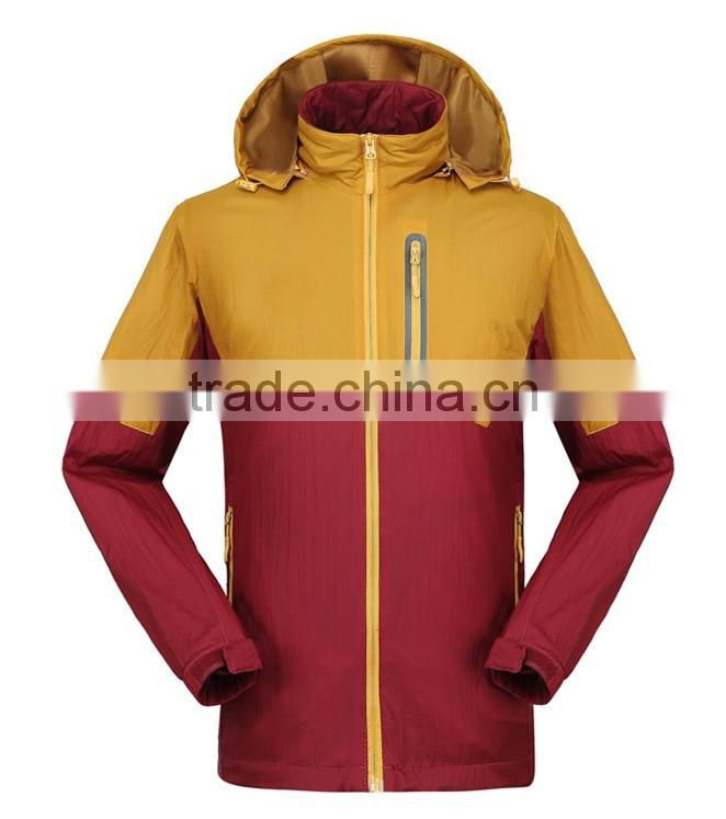 2016 Custom Fleece Lined Nylon Jackets wholesale blank