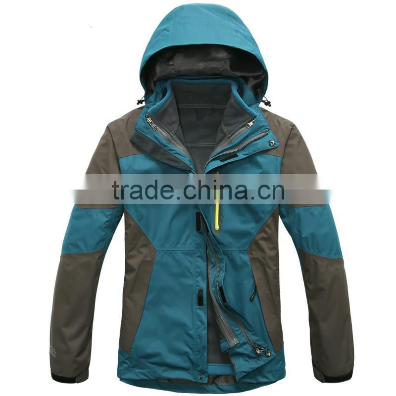 Waterproof 3 in 1 mens designer winter coats